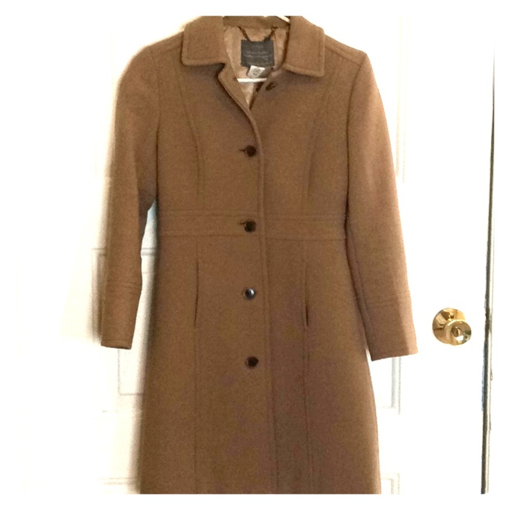 J.Crew Camel Lady Day Coat 0P